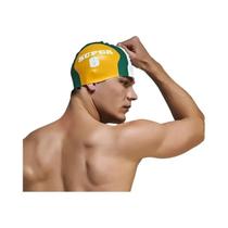 Touca De Natação De Silicone Azul Para Homens, Impermeável, Proteção Para Os Ouvidos, Touca De Banho Touca De Natação De Silicone Azul Para Homens, Impermeável, Proteção Para Os Ouvidos, Touca De Banho