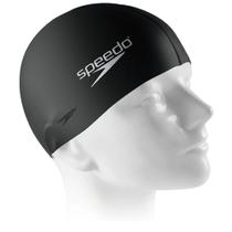Touca de Natação Em Silicone Flat Cap Speedo - Preto