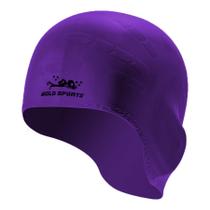 Touca De Natação Gold Sports Ergononico Ultra Confort De Silicone - Com Cobertura das Orelhas Touca De Natação Gold Sports Ergononico Ultra Confort De Silicone - Com Cobertura das Orelhas