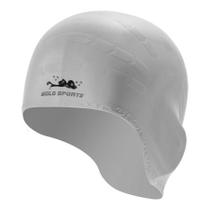 Touca De Natação Gold Sports Ergononico Ultra II Confort De Silicone - Com Cobertura das Orelhas Touca De Natação Gold Sports Ergononico Ultra II Confort De Silicone - Com Cobertura das Orelhas