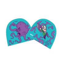 Touca De Natação Infantil Cebolinha Turma Da Mônica Poliéster Floty