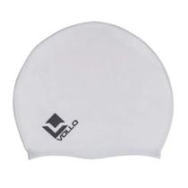 Touca de Natação Mergulho Piscina Silicone Vollo Prata