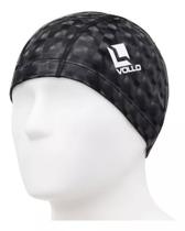 Touca De Natação Pu Swimming Caps Toca Vn401 Vollo Cor Preto - Vollo Sports