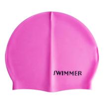 Touca de natação silicone rosa mb