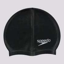 Touca de Natação Speedo Junior Silicone Preta Touca de Natação Speedo Junior Silicone Preta