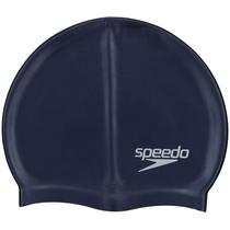 Touca de Natação Speedo Silicone Lisa Marinho
