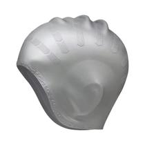 Touca De Natação Unissex À Prova d'Água Em Silicone Flexível Com Alta Elasticidade Para Proteção De Touca De Natação Unissex À Prova d'Água Em Silicone Flexível Com Alta Elasticidade Para Proteção De