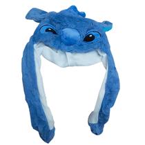 Touca de Pelúcia Divertida Levanta Orelhas com 3 Piscas de Led - Stich Anime