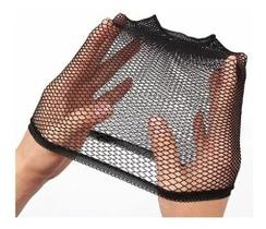 Touca De Renda Para Cabelo Respirável Preta leve confortável