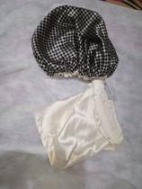 Touca de seda com saquinho