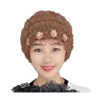 Touca De Verão Respirável Para Mulheres, Capuz De Renda, Cobertura De Cabelo, Lenço Muçulmano