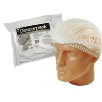 Touca Descartável Descarpack (Pacote com 100 unidades) Branca