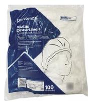 Touca Descartável Sanfonada TNT 20g - 100 Unidades