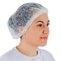 Touca Descartável Tnt Sanfonada Com 100 Anvisa