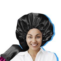 Touca Difusora de Cetim - Perfeita para Secagem e Finalização de Cachos NTFLEX Touca Difusora de Cetim - Perfeita para Secagem e Finalização de Cachos NTFLEX