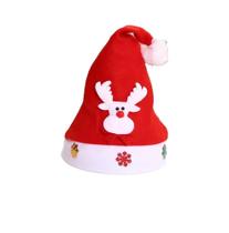 Touca Do Papai Noel Gorro Decorado Para Natal - 1 Peça