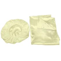 Touca Dupla Face e par de Fronha de Cetim Ant-Frizz - Magic