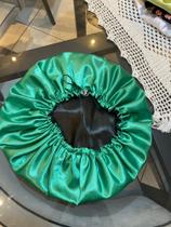 Touca em Cetim Sharmusie dupla