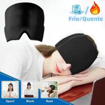 Touca Enxaqueca Alivio Dor De Cabeça Gel Térmico Quente Fri