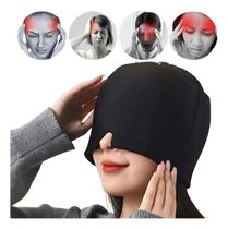 Touca Faixa Térmica Elástica Quente e Frio Alívio Dor De Cabeça Enxaqueca Touca Faixa Térmica Elástica Quente e Frio Alívio Dor De Cabeça Enxaqueca