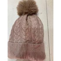 Touca Feminina de Inverno OEM em Lã Acrílica Antialérgica Marrom com Pompom Adulto Touca Feminina de Inverno OEM em Lã Acrílica Antialérgica Marrom com Pompom Adulto