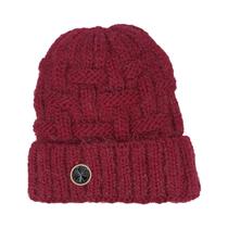 Touca Feminina Forrada de pelinho Gorro de inverno Bordo