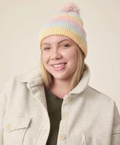 Touca Feminina Tricô Pompom Marisa-73335 Touca Feminina Tricô Pompom Marisa-73335