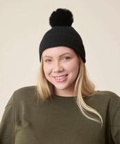Touca Feminina Tricô Pompom Marisa-73377 Touca Feminina Tricô Pompom Marisa-73377