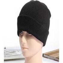 Touca Frio Inverno Gorro Lã Masculina Feminina Unissex Lisa