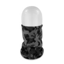 Touca Gola Balaclava Cachecol Pescoço Camuflado Cinza - Snugg Touca Gola Balaclava Cachecol Pescoço Camuflado Cinza - Snugg