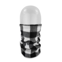 Touca Gola Balaclava Cachecol Pescoço Xadrez Preto - Snugg Touca Gola Balaclava Cachecol Pescoço Xadrez Preto - Snugg
