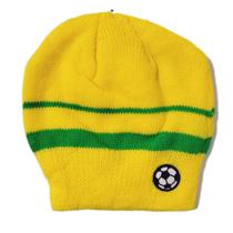 Touca Gorro Bebê Amarelo/Verde Touca Gorro Bebê Amarelo/Verde