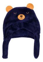 Touca Gorro Bebê Infantil Frio Pelúcia Inverno Bichos Orelha