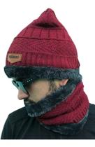 Touca Gorro Cachecol Térmica Com Gola Pescoço Moto Boy Touca Gorro Cachecol Térmica Com Gola Pescoço Moto Boy