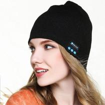 Touca Gorro Chapéu Musicas Som Bluetooth Frio Mp3 Sem fio