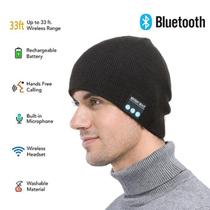 Touca Gorro Chapéu Musicas Som Bluetooth Frio Mp3 Sem fio
