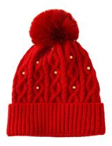 Touca Gorro De Frio Feminina Adulto Juvenil Forrada Lã Pompom- Premium - RDM