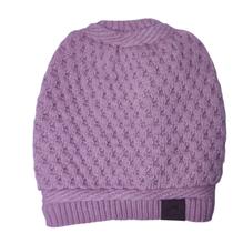 Touca Gorro De Lã Forrada Com Furo Para cabelo Cor:Rosa Touca Gorro De Lã Forrada Com Furo Para cabelo Cor:Rosa
