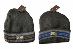 Touca Gorro De Lã Unissex Inverno Dupla Camada