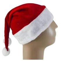 Touca gorro de natal barba com elástico do papai noel