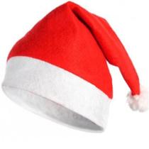 Touca Gorro de Papai Noel Mamãe Noel Vermelho Natal