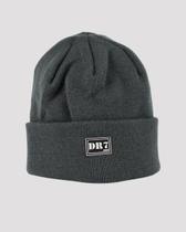 Touca Gorro DR7 Street Classic Logo - Chumbo