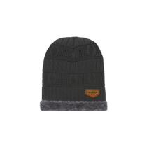 Touca Gorro Forrada Peluciada Inverno Quente Lã Masculina Touca Gorro Forrada Peluciada Inverno Quente Lã Masculina