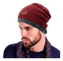 Touca Gorro Forrado Feminino Masculino Inverno Gelo Frio