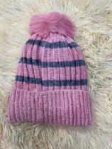 Touca Gorro Frio Inverno Forrado Veludo Suave