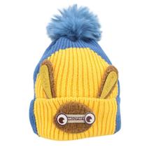 Touca Gorro Infantil Azul Coelhinho Tamanho Único