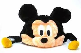 Touca Gorro Infantil Mickey Em Pelúcia Antialérgica Fantasia