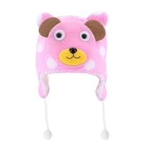 Touca Gorro Infantil Rosa Urso Tamanho único Touca Gorro Infantil Rosa Urso Tamanho único