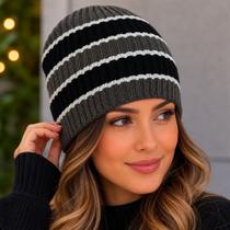 Touca Gorro Inverno Adulto Unissex Poliéster Tamanho Único