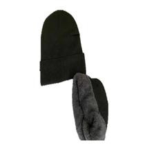 Touca Gorro Inverno Frio Lã Forrada Peluciada Preta